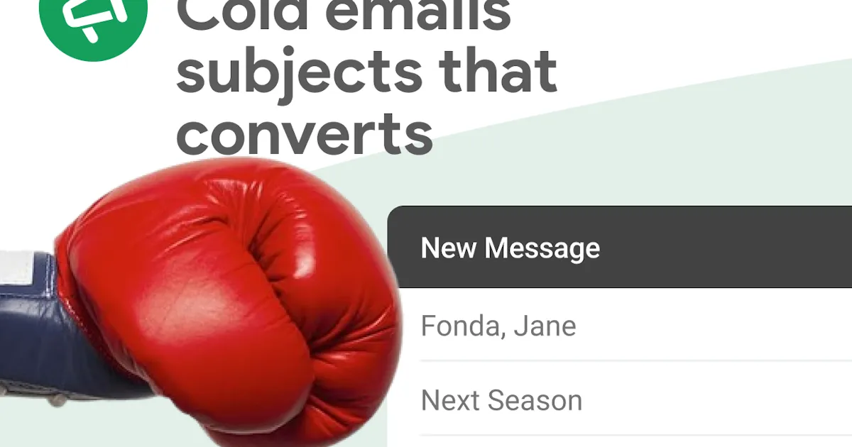 B2B Cold Email Subject Lines That Convert