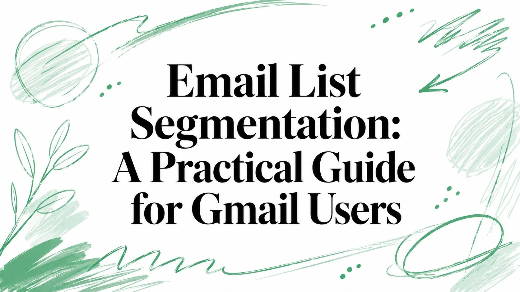 Email List Segmentation: A Practical Guide for Gmail Users