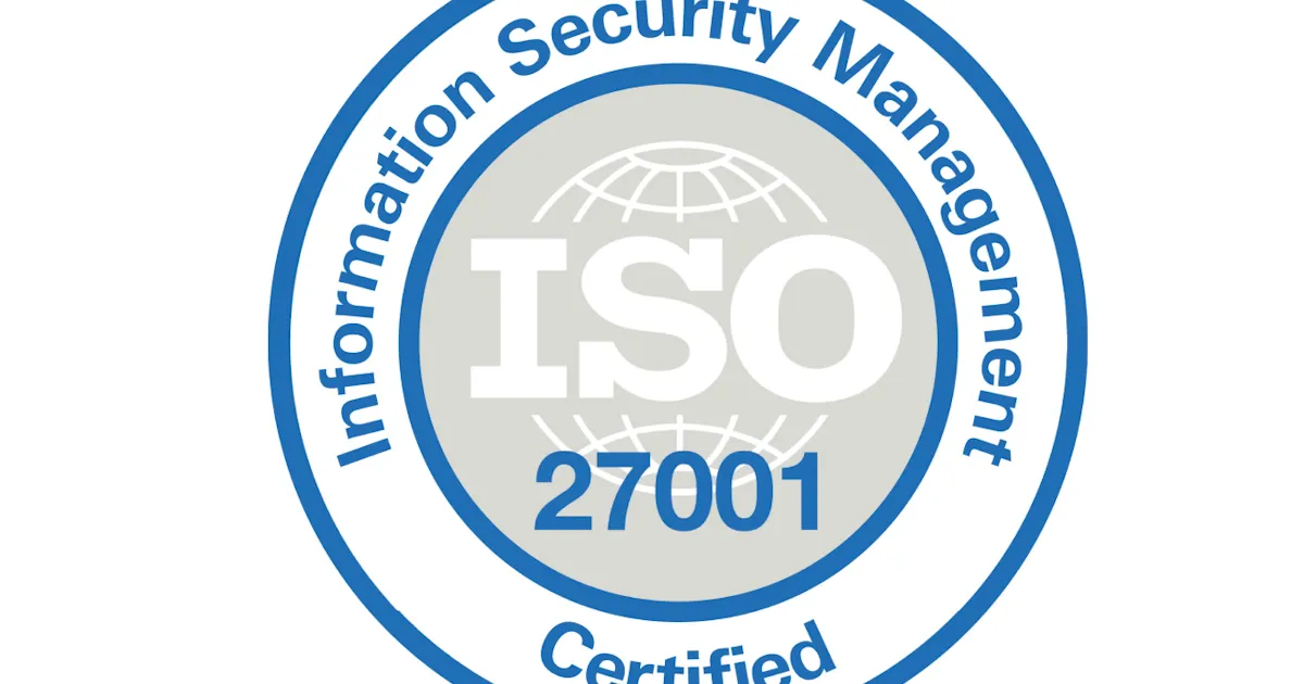Announcing Our ISO 27001 Certification