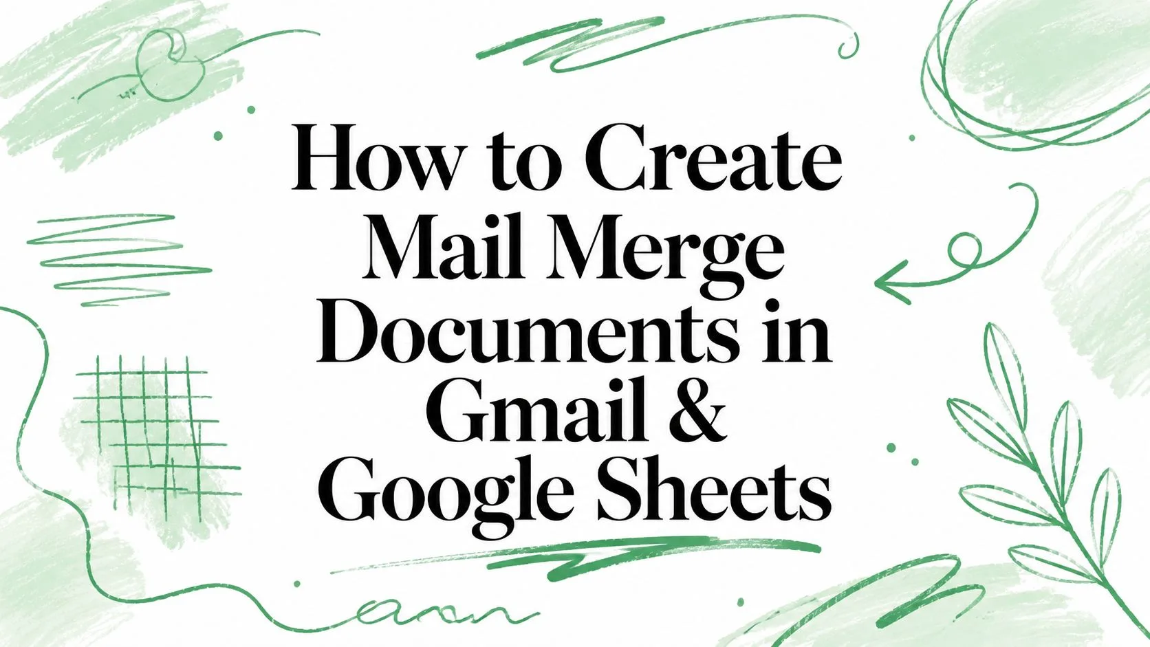 Jak tworzyć dokumenty seryjne w Gmail i Google Sheets