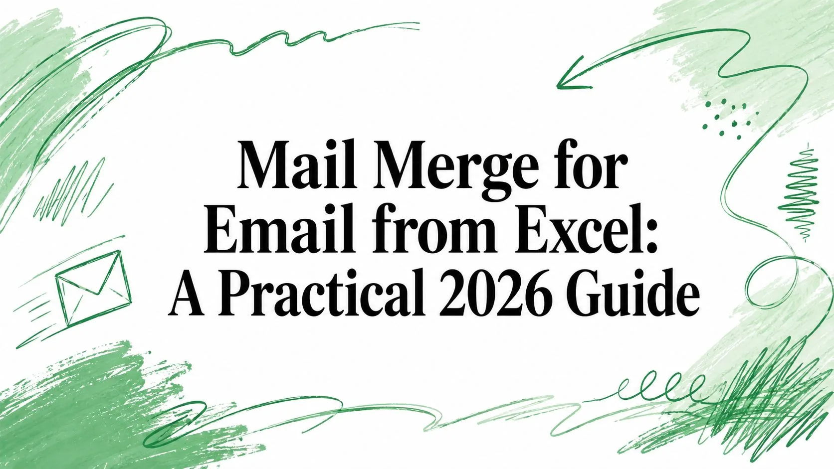 Mail Merge for Email from Excel: A Practical 2026 Guide