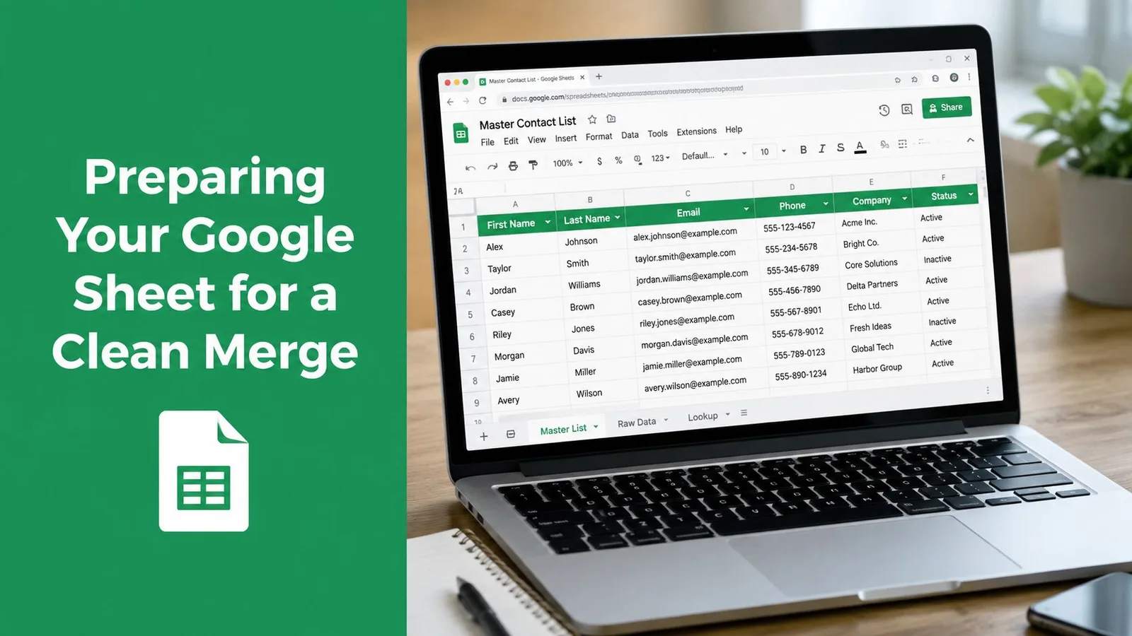 Screenshot from https://example.com/screenshots/merge-ready-sheet-header-row.png